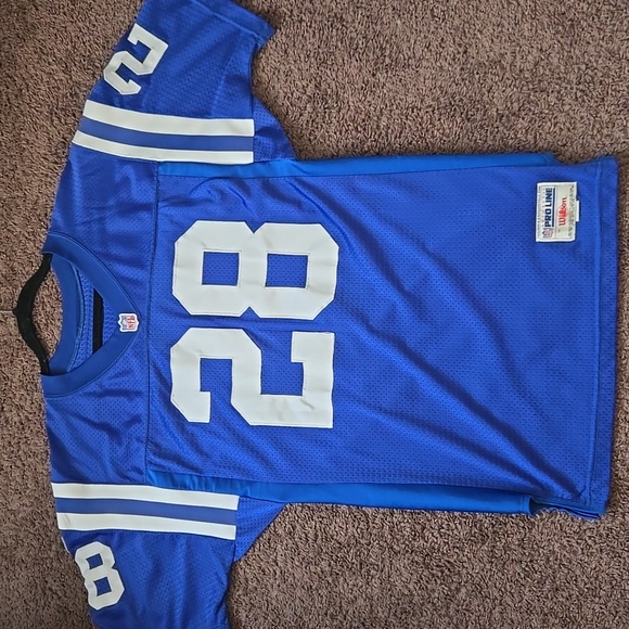 Wilson Other - 1995 Marshall Faulk Indianapolis Colts Wilson Authentic NFL Jersey